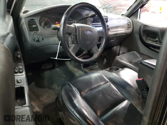 2004 Ford Ranger XL Fleet with VIN 1FTZR45E74PA84176, listed as a Copart auction lot 46949105 with 210,035 mi miles and Salvage Title. Bid and sale history available at DreamBid. Image 8.