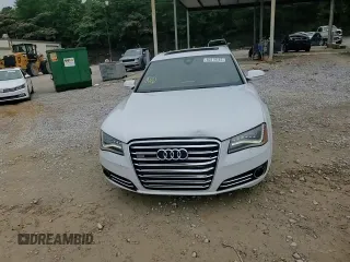 2013 Audi A8 4.0L with VIN WAUA2AFD9DN026942, listed as a Copart auction lot 60319565 with 122,341 mi miles and Salvage title. Bid and sale history available at DreamBid. Image 13.