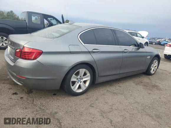 2012 BMW 5 Series 528i xDrive with VIN WBAXH5C51CDW02783, listed as a Copart auction lot 53028215 with 95,006 mi miles and Clean Title. Bid and sale history available at carsss.com. Image 3.