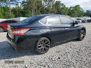 2015 Nissan Sentra SR with VIN 3N1AB7AP3FL648675, listed as a Copart auction lot 55819455 with 133,937 mi miles and Clean Title. Bid and sale history available at DreamBid. Image 3.