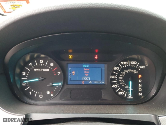 2012 Ford Edge SEL with VIN 2FMDK4JC5CBA55554, listed as a Copart auction lot 52419705 with 173,713 mi miles and Salvage Title. Bid and sale history available at carsss.com. Image 9.