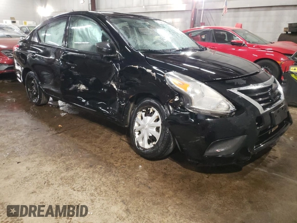 2016 Nissan Versa SV with VIN 3N1CN7AP7GL826153, listed as a Copart auction lot 87848855 with 117,309 mi miles and Salvage Title. Bid and sale history available at carsss.com. Image 4.