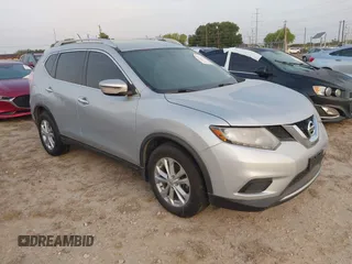 2016 Nissan Rogue SV with VIN KNMAT2MT8GP674197, listed as a IAAI auction lot 41932451 with 77,379 mi miles and . Bid and sale history available at DreamBid. Image 1.