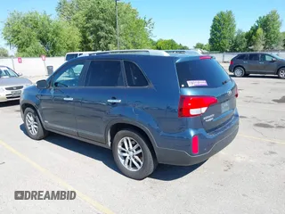 2015 Kia Sorento LX with VIN 5XYKTDA64FG554803, listed as a IAAI auction lot 42561844 with Not provided miles and . Bid and sale history available at DreamBid. Image 3.