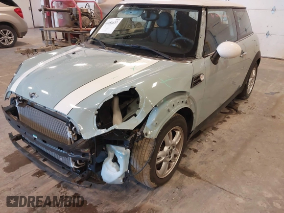 2013 MINI Cooper Hardtop with VIN WMWSU3C56DT373471, listed as a IAAI auction lot 41851137 with 52,825 mi miles. Bid and sale history available at carsss.com. Image 12.