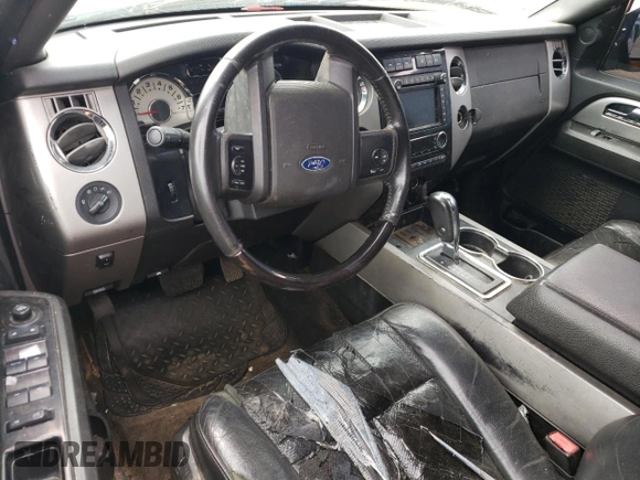 2013 Ford Expedition Max Limited with VIN 1FMJK1K54DEF21773, listed as a Copart auction lot 53612995 with Not provided miles and Salvage title. Bid and sale history available at DreamBid. Image 8.