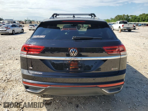 2022 Volkswagen Atlas SE with VIN 1V2LC2CA2NC210351, listed as a Copart auction lot 56193205 with 54,906 mi miles and Clean title. Bid and sale history available at DreamBid. Image 6.