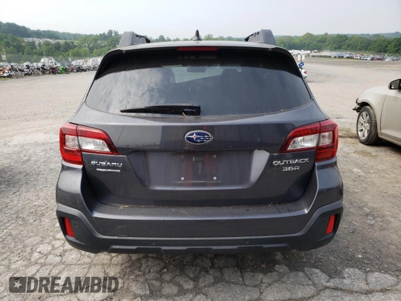 2018 Subaru Outback Limited with VIN 4S4BSENC0J3227316, listed as a Copart auction lot 58999725 with 45,841 mi miles and Salvage title. Bid and sale history available at DreamBid. Image 6.