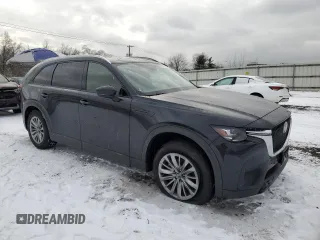 2024 Mazda CX-90 Preferred Plus with VIN JM3KKCHD1R1139175, listed as a Copart auction lot 87477784 with 14,448 mi miles and Salvage Title. Bid and sale history available at DreamBid. Image 4.