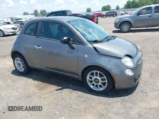 2013 FIAT 500 Pop with VIN 3C3CFFAR8DT546439, listed as a IAAI auction lot 42553284 with 134,047 mi miles and . Bid and sale history available at DreamBid. Image 1.