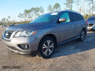 2017 Nissan Pathfinder SV with VIN 5N1DR2MN3HC660984, listed as a IAAI auction lot 41663918 with 118,793 mi miles. Bid and sale history available at carsss.com. Image 19.