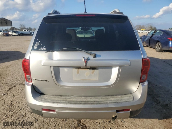 2007 Pontiac Torrent with VIN 2CKDL63F976114343, listed as a Copart auction lot 44421125 with 213466 miles and Salvage Title. Bid and sale history available at carsss.com. Image 6.