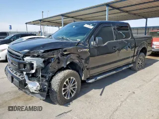 2019 Ford F-150 XL with VIN 1FTEW1EP2KFC25018, listed as a Copart auction lot 63105465 with 60,331 mi miles and Salvage title. Bid and sale history available at DreamBid. Image 1.