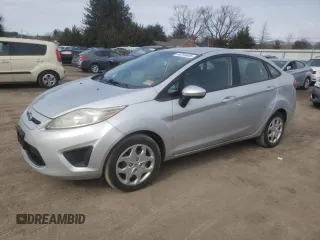 2012 Ford Fiesta SE with VIN 3FADP4BJ3CM114043, listed as a Copart auction lot 46254685 with 58,457 mi miles and Clean Title. Bid and sale history available at carsss.com. Image 1.