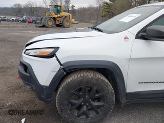2016 Jeep Cherokee Trailhawk with VIN 1C4PJMBS7GW241076, listed as a IAAI auction lot 42020124 with 151,742 mi miles and . Bid and sale history available at DreamBid. Image 17.