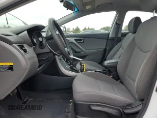 2015 Hyundai Elantra SE z VIN 5NPDH4AE2FH593741, wystawiony jako Copart lot #55476435 z przebiegiem 51 646 mil mil oraz Szkoda całkowita • Salvage title. Historia ofert i sprzedaży dostępna na DreamBid. Obrazek 7.