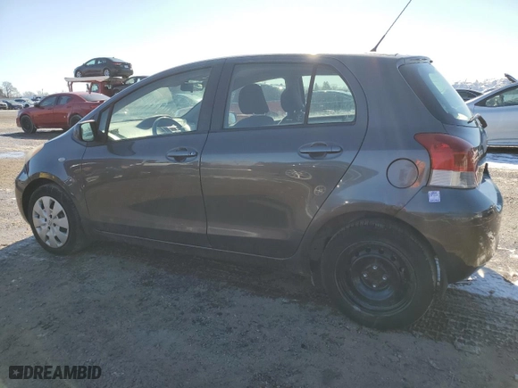 2009 Toyota Yaris with VIN JTDKT923195267563, listed as a Copart auction lot 47628015 with 252,367 mi miles and Clean Title. Bid and sale history available at carsss.com. Image 2.