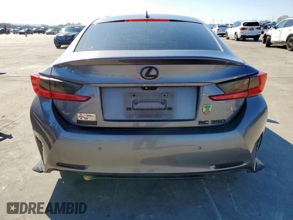 2016 Lexus RC 350 F Sport z VIN JTHHE5BC9G5014242, wystawiony jako Copart lot #45671575 z przebiegiem 102 247 mil mil oraz Szkoda całkowita • Salvage title. Historia ofert i sprzedaży dostępna na DreamBid. Obrazek 6.