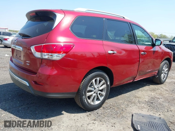 2013 Nissan Pathfinder Platinum with VIN 5N1AR2MM6DC638790, listed as a IAAI auction lot 42114450 with 131,746 mi miles and . Bid and sale history available at DreamBid. Image 4.