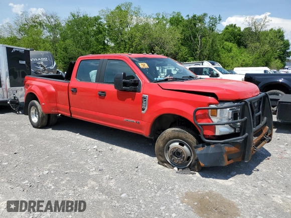 2021 Ford F-350 XL z VIN 1FT8W3DT3MED18310, wystawiony jako Copart lot #54895295 z przebiegiem 577 962 mil mil oraz Nie do naprawy • Non repairable. Historia ofert i sprzedaży dostępna na DreamBid. Obrazek 4.