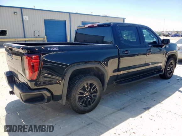 2023 GMC Sierra 1500 Elevation z VIN 3GTUUCE85PG141089, wystawiony jako Copart lot #56396495 z przebiegiem 81 703 mil mil oraz Szkoda całkowita • Salvage title. Historia ofert i sprzedaży dostępna na DreamBid. Obrazek 3.