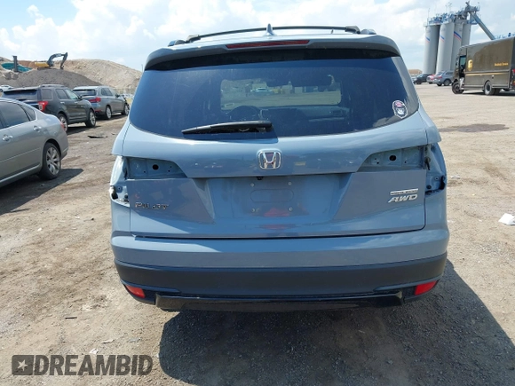 2022 Honda Pilot Special Edition with VIN 5FNYF6H27NB104990, listed as a IAAI auction lot 42219770 with 23,200 mi miles and . Bid and sale history available at DreamBid. Image 18.