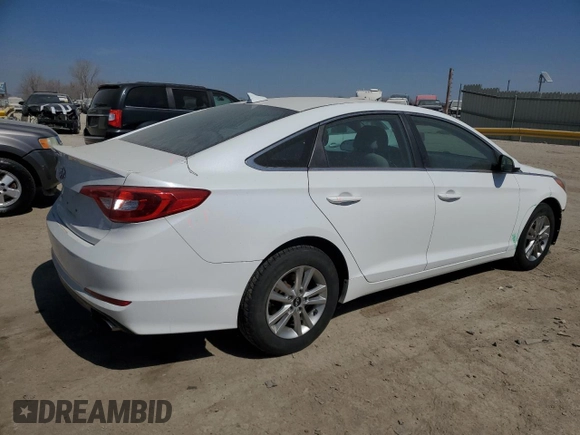 2016 Hyundai Sonata SE with VIN 5NPE24AF7GH331469, listed as a Copart auction lot 49124285 with 136,221 mi miles and Salvage Title. Bid and sale history available at DreamBid. Image 3.