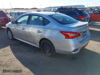 2017 Nissan Sentra SV with VIN 3N1AB7AP6HY216099, listed as a IAAI auction lot 41815747 with 83,707 mi miles. Bid and sale history available at carsss.com. Image 3.