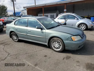 2004 Subaru Legacy Sedan (Natl) L with VIN 4S3BE625X47208695, listed as a Copart auction lot 52454665 with 161,122 mi miles and Salvage Title. Bid and sale history available at carsss.com. Image 4.