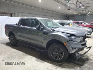 2021 Ford Ranger XL with VIN 1FTER4FH9MLD87782, listed as a Copart auction lot 88584485 with 58,230 mi miles and Salvage Title. Bid and sale history available at DreamBid. Image 4.