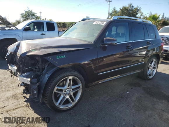 2011 Mercedes-Benz GLK 350 with VIN WDCGG8HB6BF687879, listed as a Copart auction lot 76201304 with 107,673 mi miles and Salvage Title. Bid and sale history available at DreamBid. Image 1.