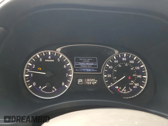 2020 Infiniti QX60 Luxe with VIN 5N1DL0MN7LC500234, listed as a Copart auction lot 53195315 with 116,020 mi miles and Salvage Title. Bid and sale history available at DreamBid. Image 9.