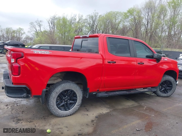 2019 Chevrolet Silverado 1500 LT Trail Boss with VIN 1GCPYFED0KZ385466, listed as a IAAI auction lot 41875935 with 94,762 mi miles. Bid and sale history available at carsss.com. Image 13.