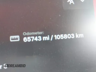 2020 Tesla Model 3 Long Range with VIN 5YJ3E1EB5LF801530, listed as a IAAI auction lot 41682050 with 65,743 mi miles. Bid and sale history available at carsss.com. Image 15.