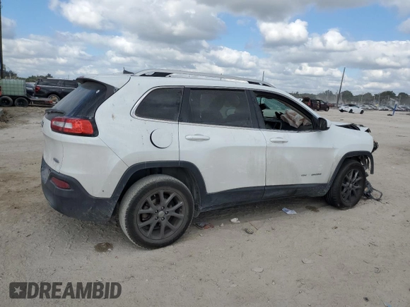 2016 Jeep Cherokee Latitude with VIN 1C4PJLCB9GW376343, listed as a Copart auction lot 44128145 with 94,471 mi miles and Salvage Title. Bid and sale history available at carsss.com. Image 3.