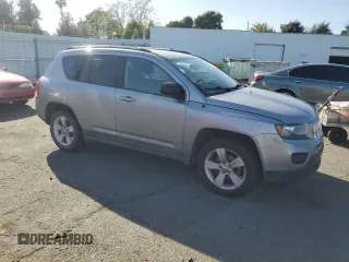 2017 Jeep Compass Sport with VIN 1C4NJCBA1HD124440, listed as a Copart auction lot 51674465 with 159,601 mi miles and Clean Title. Bid and sale history available at carsss.com. Image 4.