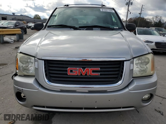 2005 GMC Envoy SLT with VIN 1GKDS13S252147208, listed as a Copart auction lot 81227194 with 247,760 mi miles and Salvage Title. Bid and sale history available at carsss.com. Image 5.