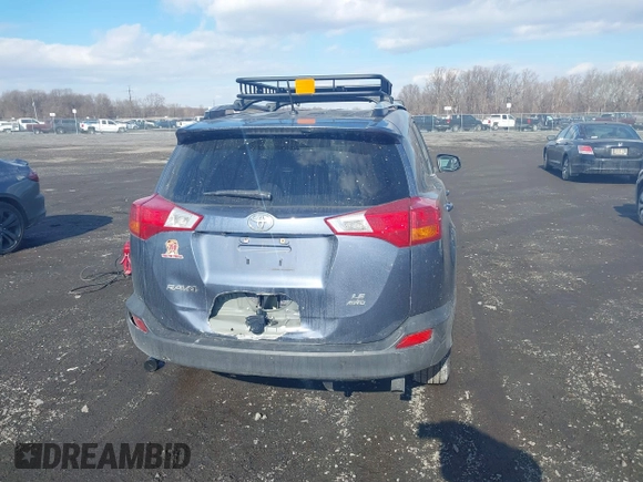 2014 Toyota RAV4 LE with VIN JTMBFREV1ED058764, listed as a IAAI auction lot 41420037 with 138,347 mi miles and . Bid and sale history available at DreamBid. Image 16.
