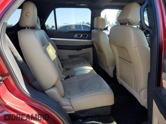 2017 Ford Explorer XLT with VIN 1FM5K7D80HGA70539, listed as a Copart auction lot 62291165 with 134,476 mi miles and Salvage title. Bid and sale history available at DreamBid. Image 11.