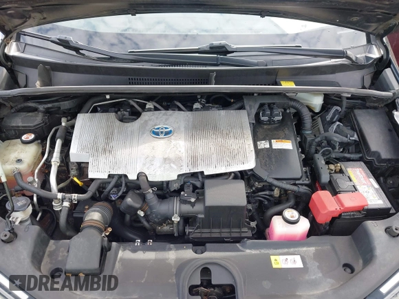 2017 Toyota Prius Two with VIN JTDKBRFU6H3547186, listed as a IAAI auction lot 42187586 with 214,219 mi miles and . Bid and sale history available at carsss.com. Image 10.