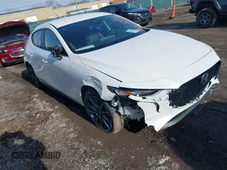 2023 Mazda 3 S Select with VIN JM1BPAKM9P1603298, listed as a IAAI auction lot 41537505 with 20,903 mi miles and . Bid and sale history available at DreamBid. Image 1.