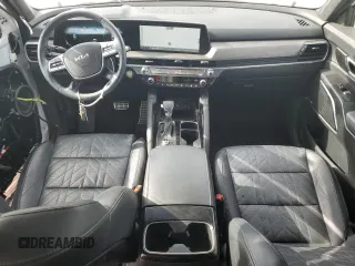 2024 Kia Telluride SX Prestige X-Pro with VIN 5XYP5DGC7RG515009, listed as a Copart auction lot 56064165 with 27,169 mi miles and Salvage title. Bid and sale history available at DreamBid. Image 8.