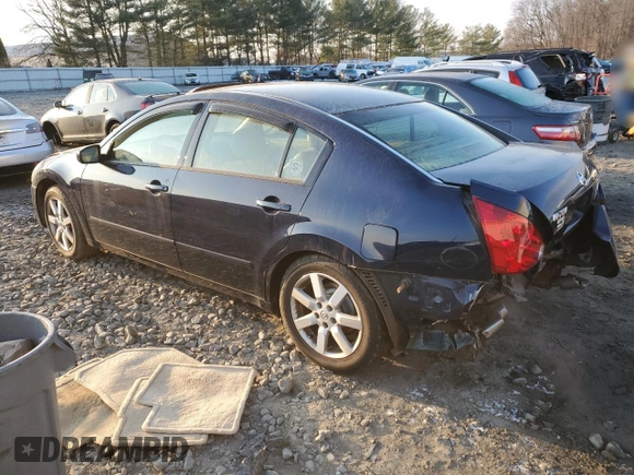 2005 Nissan Maxima 3.5 SE with VIN 1N4BA41E35C853740, listed as a Copart auction lot 41699305 with 104,756 mi miles and Salvage Title. Bid and sale history available at carsss.com. Image 2.