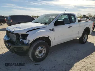 2023 Ford Ranger XL with VIN 1FTER1EH6PLE05482, listed as a Copart auction lot 49605045 with 24,422 mi miles and Salvage title. Bid and sale history available at DreamBid. Image 1.