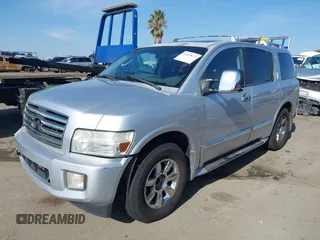 2004 Infiniti QX56 with VIN 5N3AA08CX4N810912, listed as a IAAI auction lot 41419673 with 169,057 mi miles. Bid and sale history available at carsss.com. Image 18.