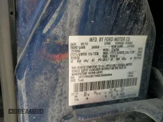 2011 Ford F-250 XL with VIN 1FT7W2BT0BEB08494, listed as a Copart auction lot 59705895 with 211,142 mi miles and Clean title. Bid and sale history available at DreamBid. Image 12.
