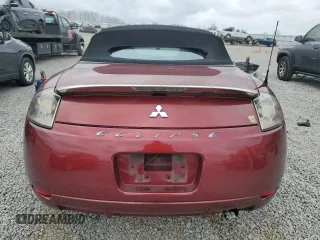 2007 Mitsubishi Eclipse GS with VIN 4A3AL25F07E070449, listed as a Copart auction lot 86928604 with 167,542 mi miles and Clean Title. Bid and sale history available at carsss.com. Image 6.