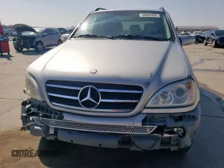2002 Mercedes-Benz M-Class with VIN 4JGAB75E12A308993, listed as a Copart auction lot 48964095 with 75,340 mi miles and Salvage Title. Bid and sale history available at carsss.com. Image 5.
