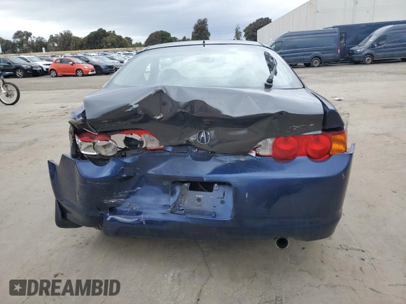 2003 Acura RSX with VIN JH4DC54813C006056, listed as a Copart auction lot 81740484 with 181,090 mi miles and Salvage Title. Bid and sale history available at carsss.com. Image 6.