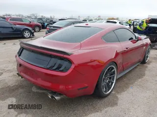 2016 Ford Mustang GT with VIN 1FA6P8CFXG5332566, listed as a IAAI auction lot 41071107 with 50,566 mi miles. Bid and sale history available at carsss.com. Image 4.